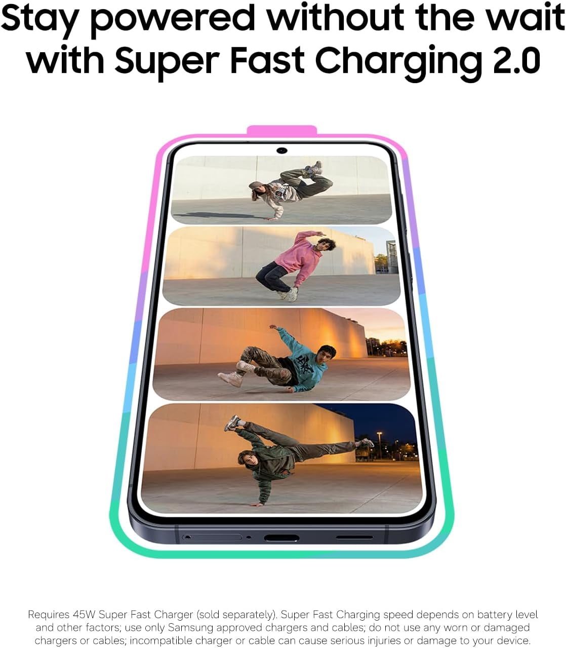 Samsung Galaxy A57 5G A576B 256GB Dual-SIM GSM Unlocked Android Smartphone (Global, International Variant) - Awesome Gray