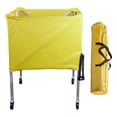 thumbnail image 4 of Carrito para pelotas deportivas Strade Fareast Limited plegable amarillo, 4 of 8