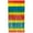 Rainbow, variant on Unique Party Foil Fringe Door Curtain