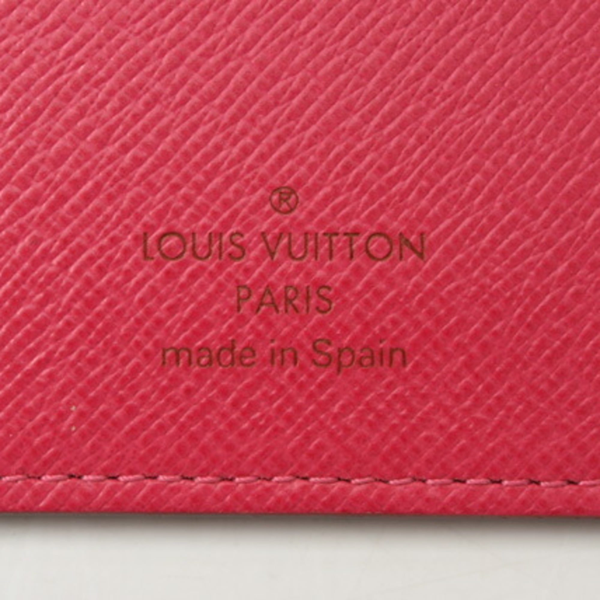 Authenticated Used Louis Vuitton LOUIS VUITTON Monogram Portefeuille Sala  Retiro Long Wallet with Hook Surise Red M61184