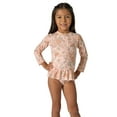 thumbnail image 3 of Modern Moments by Gerber Baby and Toddler Girl Peplum Ruffle Rashguard, Sizes 0/3M - 5T, 3 of 13