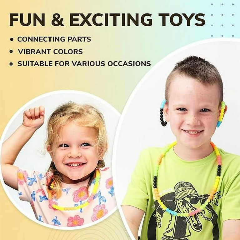 Entervending Pop Beads - Snap Beads 30 Pcs - Snap Bracelets Bulk