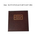 thumbnail image 3 of Xingzhi Large Capacity Retro Photo Album Of Life Brown Lightweight, 3 of 6