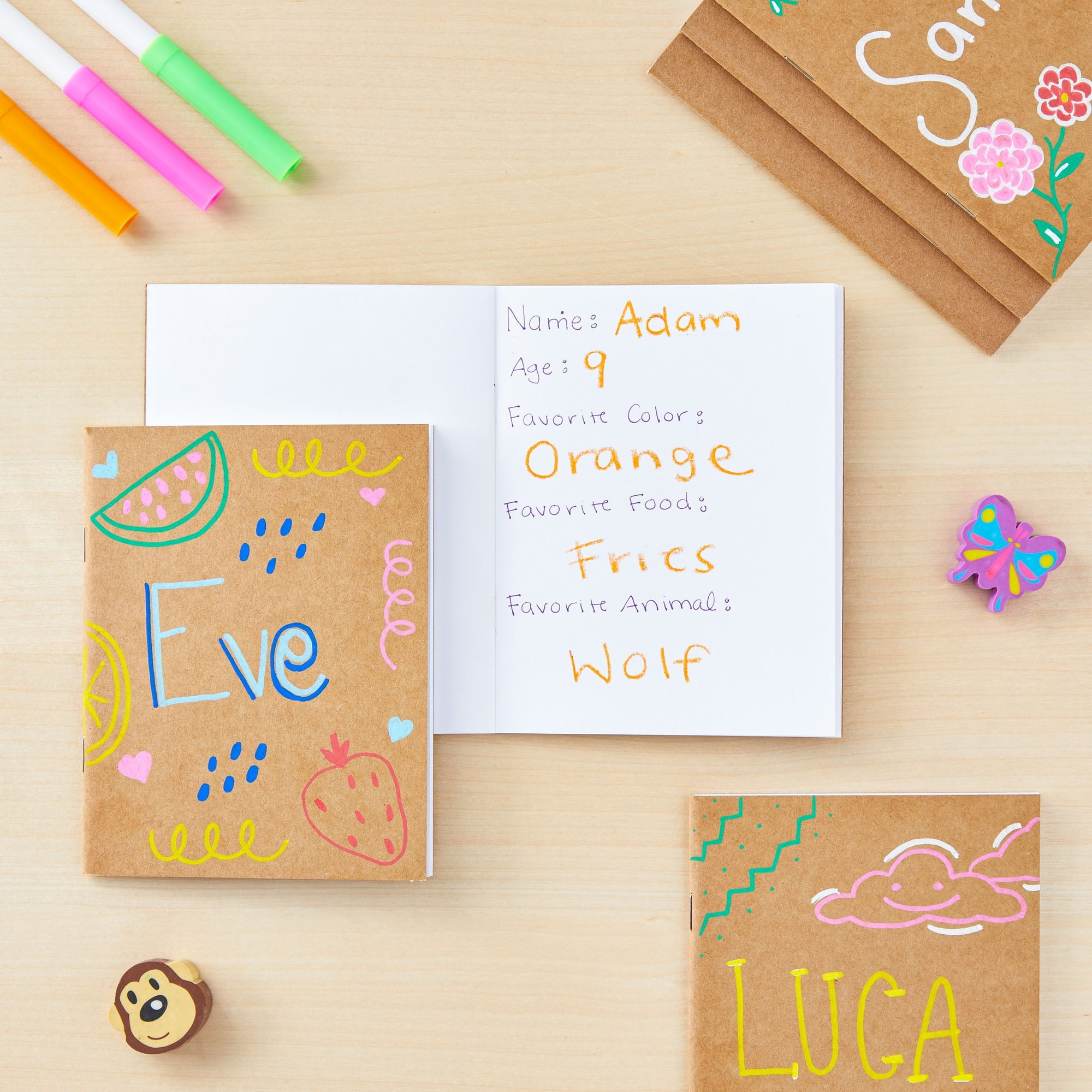 24 Pack Blank Journals For Kids Bulk Sketchbooks For Students Art Writing  Storie