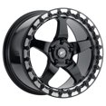 thumbnail image 4 of Forgestar F00170071P00 17 x 10 in. D5 5 x 115 mm Bolt Pattern ET00 5.5 in. Backspace Wheel, Gloss Black, 4 of 4