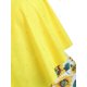 thumbnail image 3 of Conjunto Tankini de superposición de contraste de girasol talla grande Rosegal Tankinis, 3 of 5