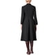 thumbnail image 3 of INSPIRE CHIC Vestido A-Line Vintage para Mujer con Cuello, Manga Larga, Cinturón, Vestido de Trabajo con Falda Acampanada, Negro, 3 of 5