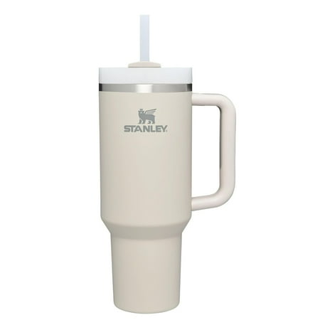 Stanley Quencher H2.0 FlowState Stainless Steel Vacuum Insulated Tumbler with Lid and Straw - 40OZ Dune