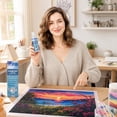 thumbnail image 6 of 100ml Diamond Art Sealer Spray – Fast Drying Permanent Hold Glue, Easy to Use No Brush Needed, Keeps Diamond Painting Shiny and Protected, Must-Have Diamond Painting Accessories&Tools,Blue, 6 of 7