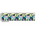 thumbnail image 3 of Ambesonne Abstract Fabric by the Yard Upholstery, Digital Geometric Shapes, 10 Yards, Multicolor, 3 of 5
