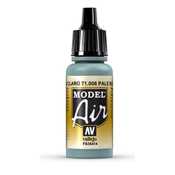 Vallejo 71008 Model Air Pale Blue Acrylic Paint 17ml