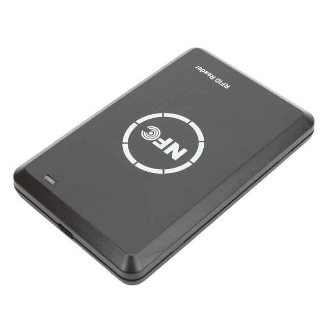 NFC Reader Writer, 13.56MHz 125KHz Easy To Use Handheld Smart Card Reader with Ith 5pcs T5577 NFC Keyfobs 5pcs T5577 Card for Access Control