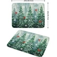 thumbnail image 2 of Winter Pines Tree Dish Drying Mats for Kitchen Counter, Christmas Tree Dish Mat Absorbent Reversible Microfiber Dish Drying Pad Winter Kitchen Drying Mat Dish Drainer Rack Mats for Coffee Bar 18"x24", 2 of 6