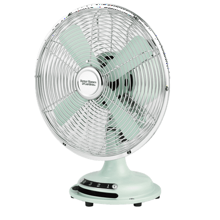 

Safe and power-saving， 8 inch Retro Table Fan Soft TeaNice