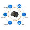 thumbnail image 4 of PENGXIANG vgate iCar Pro BLE 4.0 OBD2 Diagnostic Tool Fault Code Reader OBDII ELM327 Compatible Car Adapter Check Engine Light for iOS iPhone iPad/Android, 4 of 7