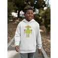 thumbnail image 2 of A Cool Robot Hoodie Juniors -Image by Shutterstock,  Medium, 2 of 4
