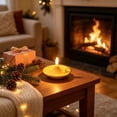 thumbnail image 2 of LED Flameless Candle Lamp, Ambient Decorative Light Ornament, Battery Operated Tealight for Home Tabletop Holiday Party Scene Decor, 2 of 6