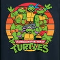 thumbnail image 3 of Teenage Mutant Ninja Turtles - Retro Sunset Circle - Men's Long Sleeve T-Shirt, 3 of 5