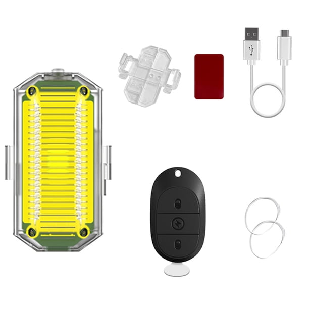 Drone Flash Lámpara Señal LED Estroboscópica Control Remoto Inalámbrico Multimodos