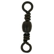 Eagle Claw Fishing Tackle, BBS123 Barrel Swivel, Black, Size 3