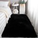 thumbnail image 1 of Alfombra suave y cálida para sala de estar y dormitorio, estilo nórdico, de pelo largo., 1 of 7