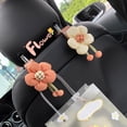 thumbnail image 5 of Car Accessories Car Hooks Seat Back Front And Rear Rows Of Cute Flowers Car Multifunctional Shelves Backrest Small Hooks Car Supplies on Clearance, 5 of 8