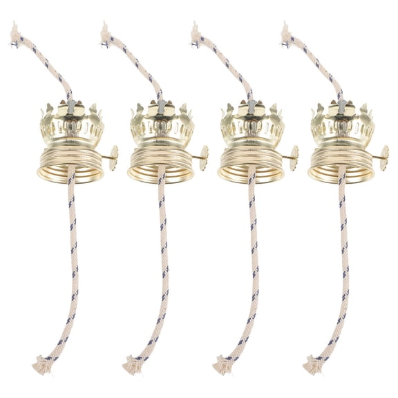 Masteelf Retro Style Oil Lamp Burner Metal Lamp Burner for Adults Vintage Themed Parties
