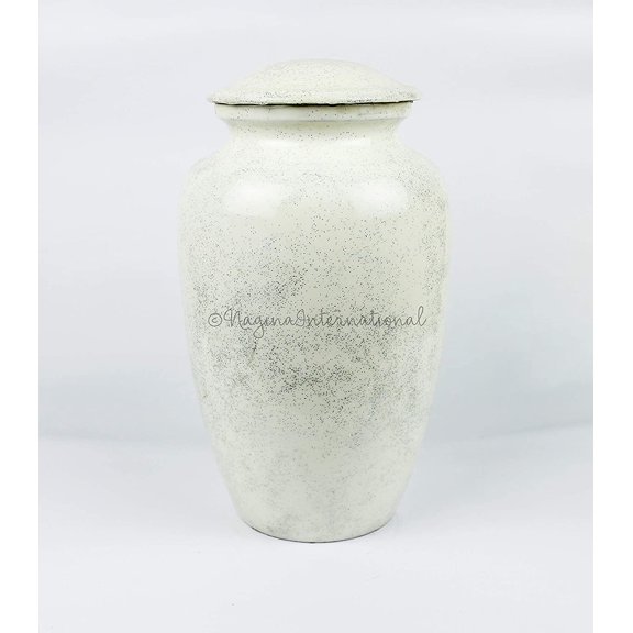 "Nagina International Aluminum Metal Cremation Urns For Ashes & Mortal   Remains | Handmade Beautiful Urns For Humans And Pets (Antique Autumn   Brass)"