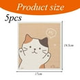 thumbnail image 4 of 5 Pack Reusable Paper Towels , Non-Scratch Swedish Kitchen Towels, Super Absorbent Cellulose Sponge Cloths, Biodegradable, Dishwasher Safe, No Odor, 4 of 5