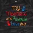 thumbnail image 4 of Inktastic My Meemaw and Pawpaw Love Me Boys or Girls Baby Bodysuit, 4 of 5