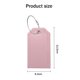 thumbnail image 4 of Paquete de 4 etiquetas de cuero para equipaje, etiquetas para bolsos de viaje, etiquetas para maletas, etiquetas de cuero sintético para maletas de mujeres y niños, divertidas y lindas, 4 of 5