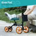 thumbnail image 2 of Elenker Steerable Knee Scooter with 10" Front Wheels, Foldable Knee Walker for Foot Injuries Crutches Alternative Black, 2 of 8
