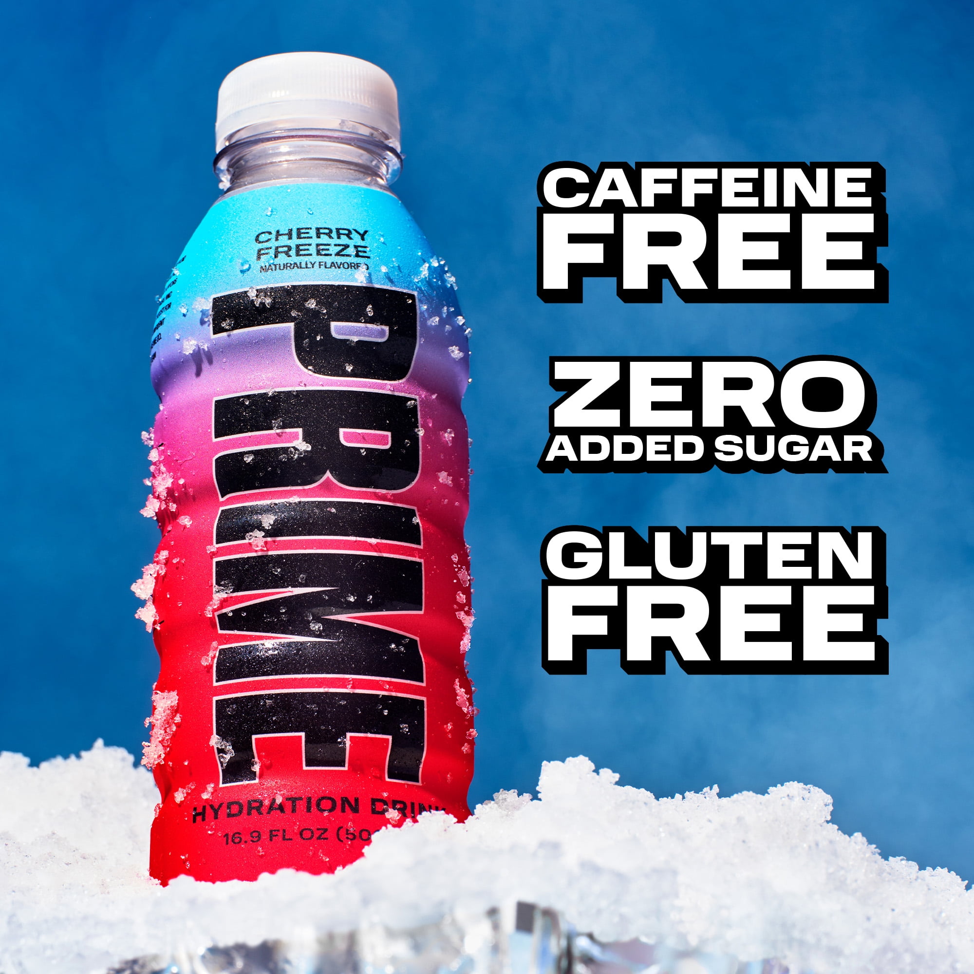 Prime Hydration Sports Drink, Cherry Freeze, 16.9 fl oz, Bottle