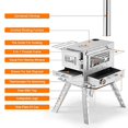 YOLENY Wood Stove, Wood Burning Stove, Tent Stoves Wood Burning with