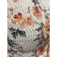 thumbnail image 6 of Women's Smocked Floral Square Neck Cami Dress with one hundred percent polyester fabric for everyday wear daily, 6 of 7