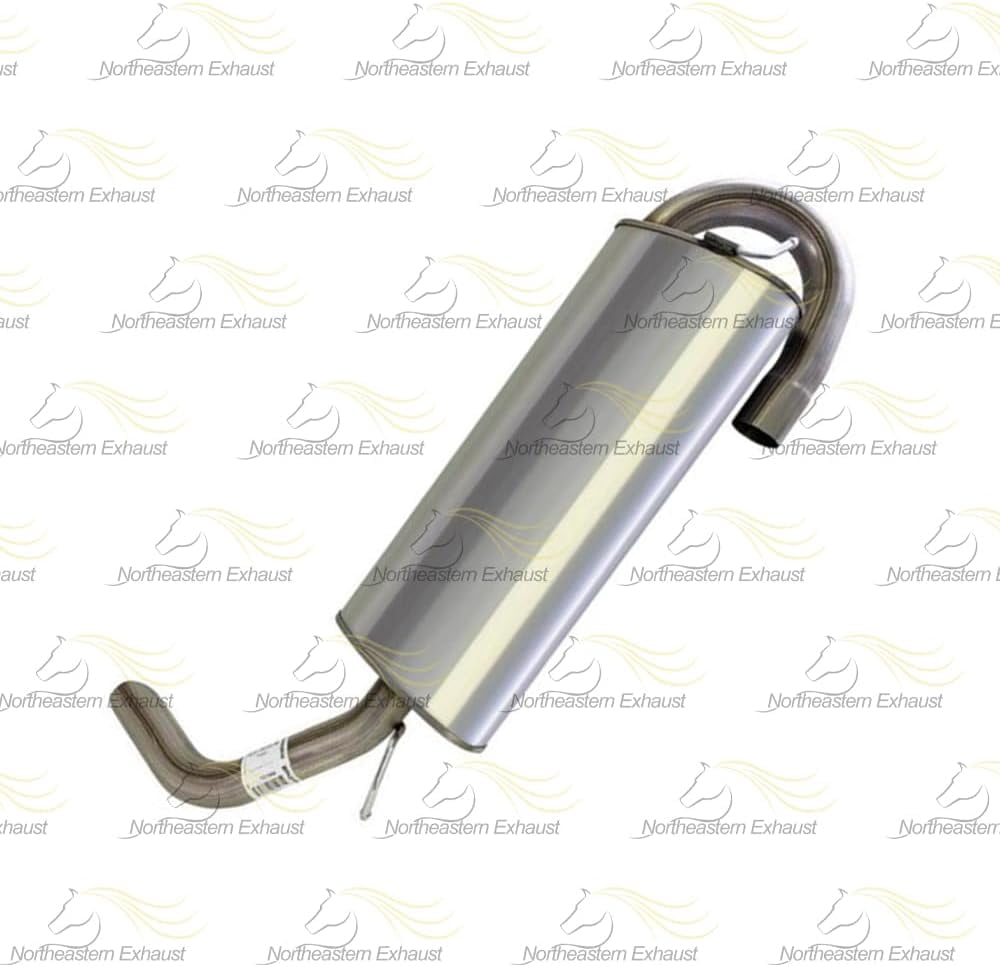 Northeastern Exhaust | Stainless Steel Resonator Pipe & Muffler Exhaust System Kit Fits 2005–2009 Chevrolet Equinox & 2006–2009 Pontiac Torrent 3.4L – Direct Fit