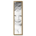 thumbnail image 2 of ArtToFrames 9" x 37" Gold Square with Beads Picture Frame, 9x37 inch Gold Wood Poster Frame (WOM-5020), 2 of 7