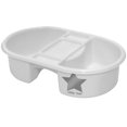 thumbnail image 1 of Strata Top And Tail Bowl - Silver Lining, 1 of 1