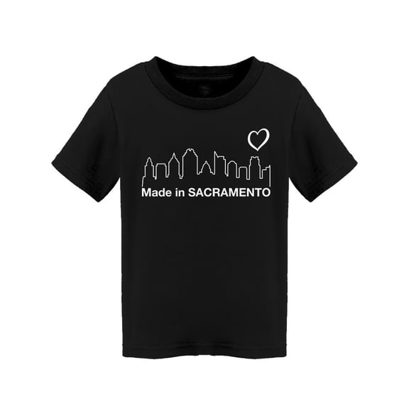 Made In Sacramento. T-Shirt Toddler -Smartprints Designs, 5 Toddler