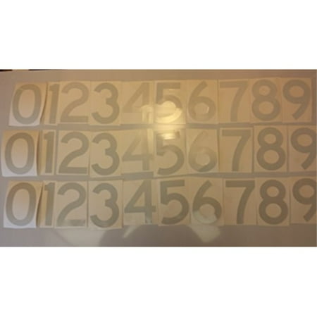 Diy 911 Reflective Address 3 Inch Numbers By Mg2 Signs