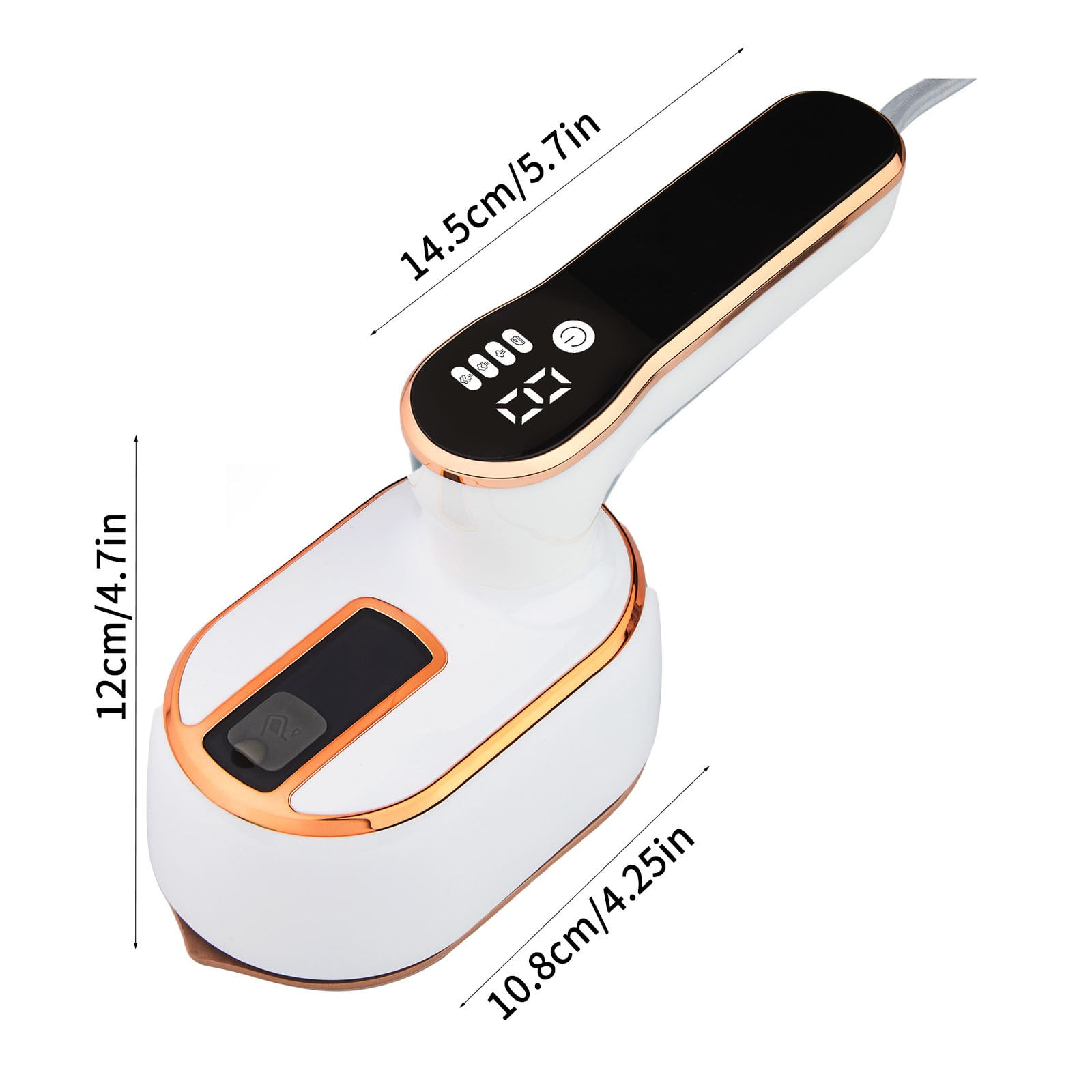 COM1950s Digital Display 3-Speed Steam Handheld Hanging Iron Iron Travel Iron European Standard