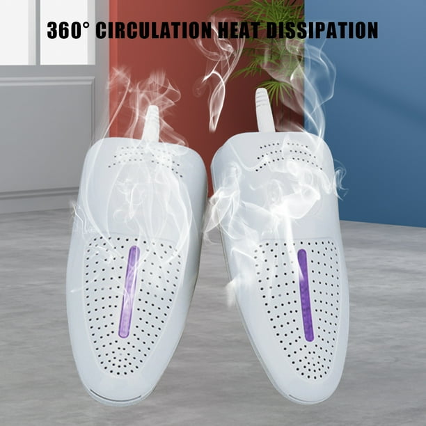 secador de zapatos Secador de botas eléctrico Elimina el olor Esterilizador UV Secador de pies para el día lluvioso de invierno