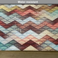 thumbnail image 6 of Ambesonne Chevron Place Mats Set of 4, Ornate Baroque Floral, Standard Size, Multicolor, 6 of 6