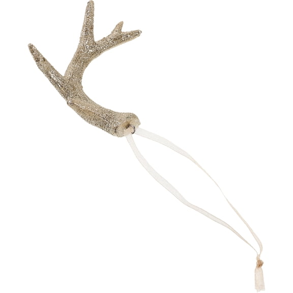 FUEENIRVA Vintage Holiday Decorations Elk Hanging Ornaments Rose Gold Party Decor 1Pack