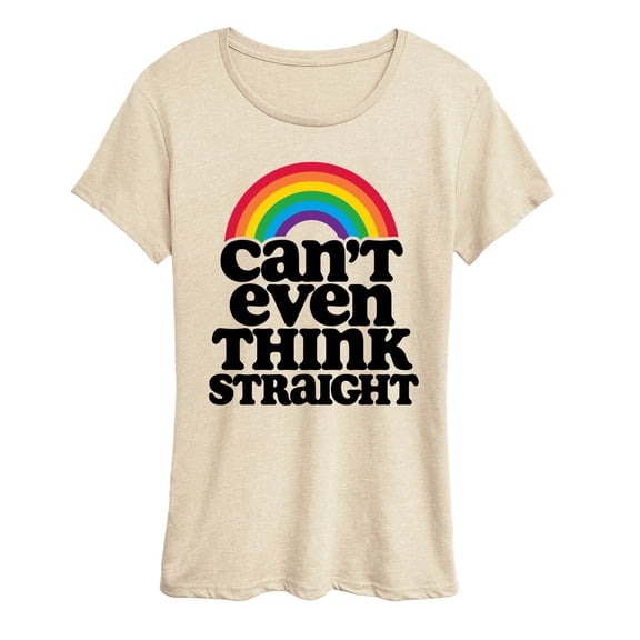 Instant Message - Can't Even Think Straight Short Sleeve Graphic T-Shirt
