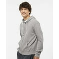 thumbnail image 2 of J. America Triblend Full-Zip Hooded Sweatshirt, 2 of 5