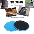 thumbnail image 4 of Core Sliders. Dual Sided Use on Carpet or Hardwood Floors. Abdominal exercise equipment, 4 of 5