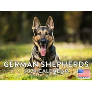 German Shepherd Calender Shepard Dog Gifts 2024 Wall Calendar German Shepherd Calendar 2024