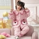 thumbnail image 1 of Disney LinaBell Stitch Hello kitty para niños, ropa de dormir cálida, pijamas de invierno de Anime lindo, ropa de estar por casa, regalo de Navidad, 1 of 4