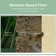 thumbnail image 3 of QingYa Bamboo Flushable Wet Wipes with Aloe, 360 Wipes (6 Packs) , Unbleached, 3 of 6